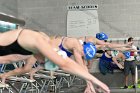 Swimming vs Babson  Wheaton College Swimming vs Babson College. - Photo By: KEITH NORDSTROM : Wheaton, Swimming, Babson